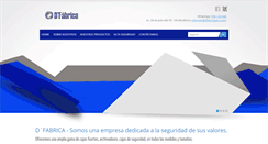 Desktop Screenshot of dfabricaperu.com