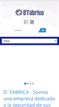 Mobile Screenshot of dfabricaperu.com